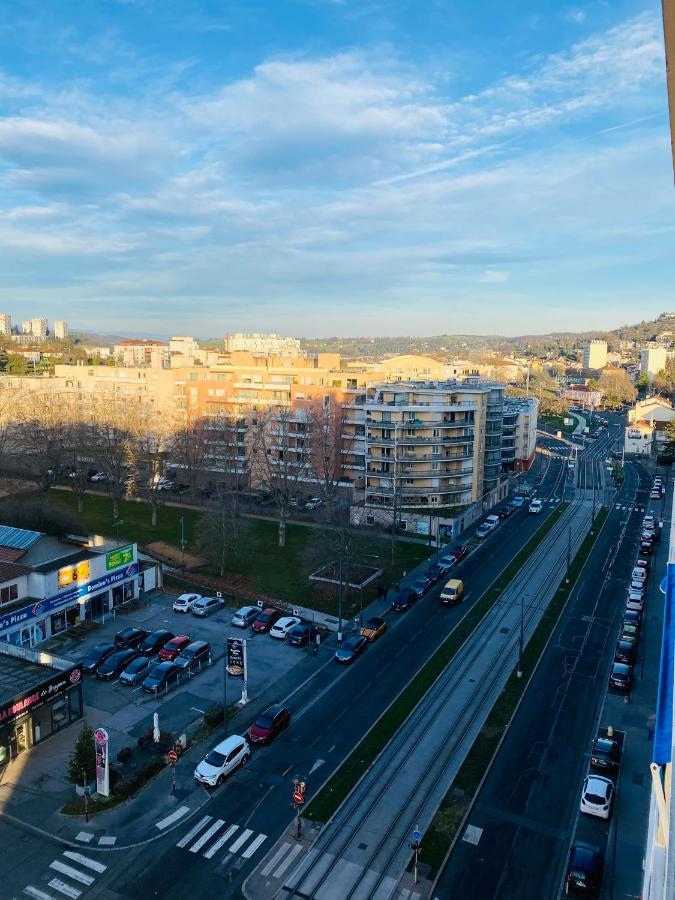 Bergson Top - Appart 80M2, 2 Grandes Chambres, Entierement Renovee Et Equipee, Lumineux, Wifi, Balcon, Calme, Vue Imprenable Сент-Этьен Экстерьер фото